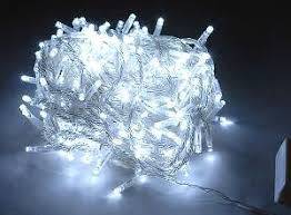 10 Meter, 100 Leds, fairy light string white / multi colour