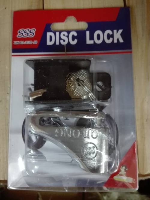 motorcycle disc lock