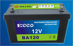 BA120  ECCO deep cycle solar battery 120Ah