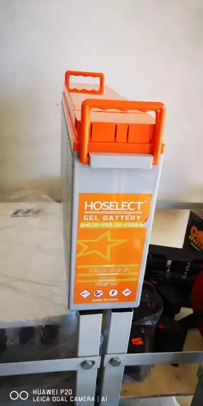 100ah gel solar battery Hoselect slimline