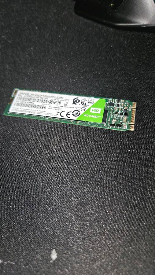 240 G WD Green data Sata M2
