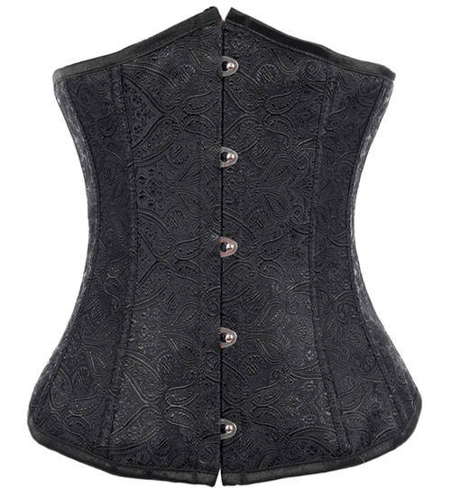 Jacquard Underbust Corset   S,M,L,XL