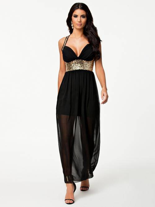 Sequin Maxi Dress     M / L