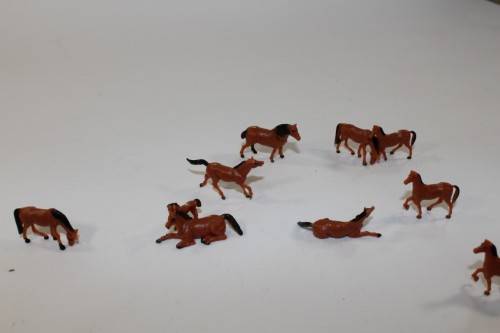 10 x Horses