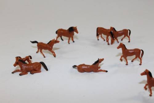 10 x Horses