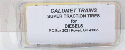 Super Traction Tires for Diesel Locomotives (20 pcs)  HO