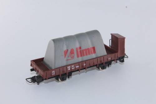 Lima Flat Wagon with Lima Branded Load