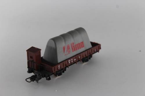 Lima Flat Wagon with Lima Branded Load