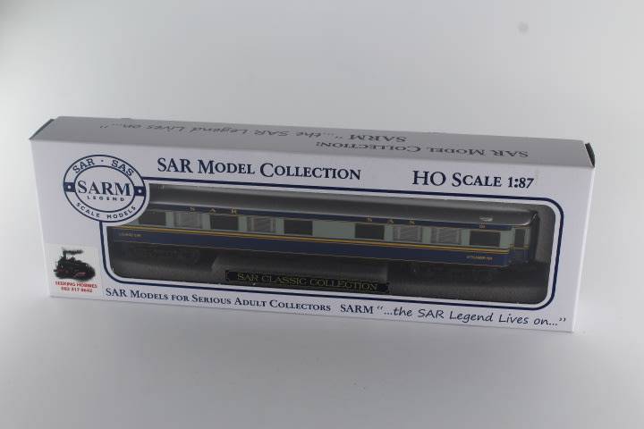 SARM : South African Classic Blue Train Lounge Wagon (Lima Coupler's)