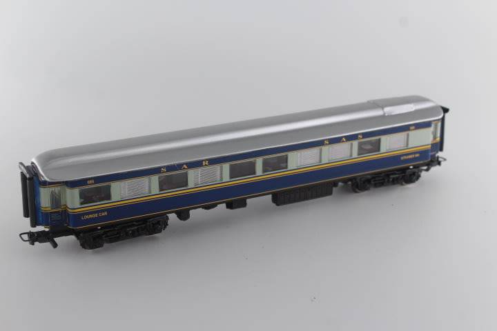 SARM : South African Classic Blue Train Lounge Wagon (Lima Coupler's)