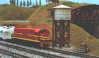 Railway Water Tower  HO
