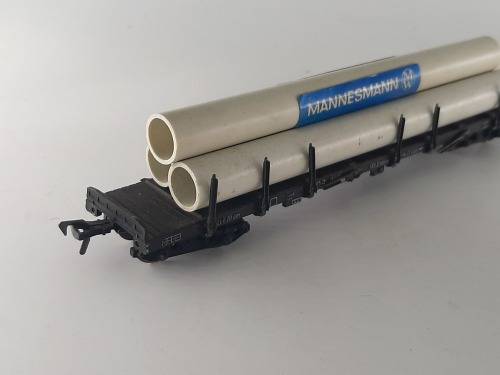 Fleishmann Pipe Load Wagon