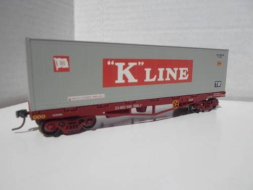 SARM : "K-LINE"  SAR Container Wagon