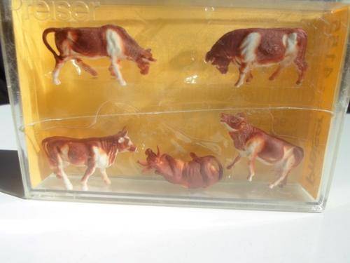 Preiser : 5 x Cows (HO)