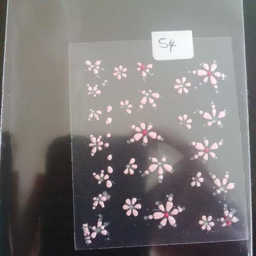 pink nail art stickers