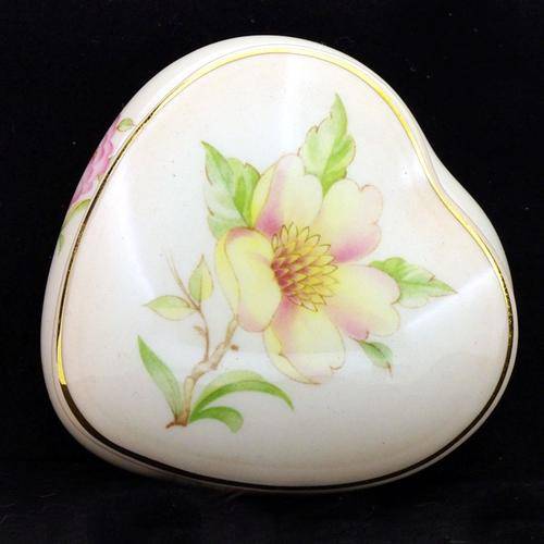 Royal Worcester "Palissy" Trinket Box
