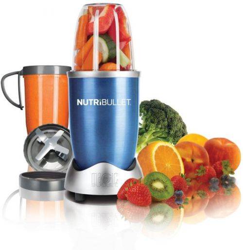 NutriBullet 8 Piece Set 600 Watt BLUE