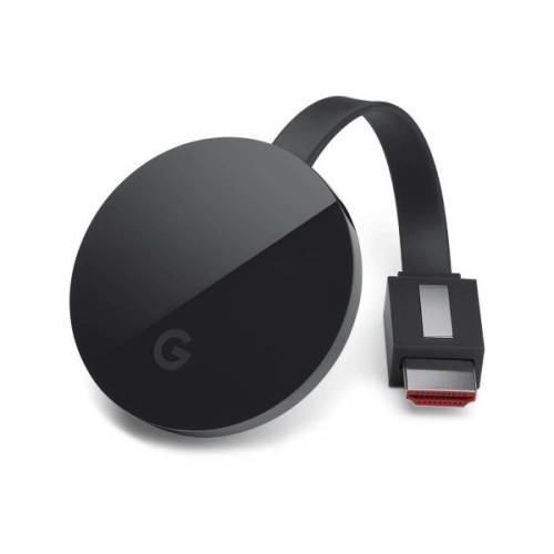 Google Chromecast Ultra 4K Media Streamer - Black