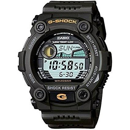 Casio Men's G-7900 G-Shock Green Resin Digital Dial Watch
