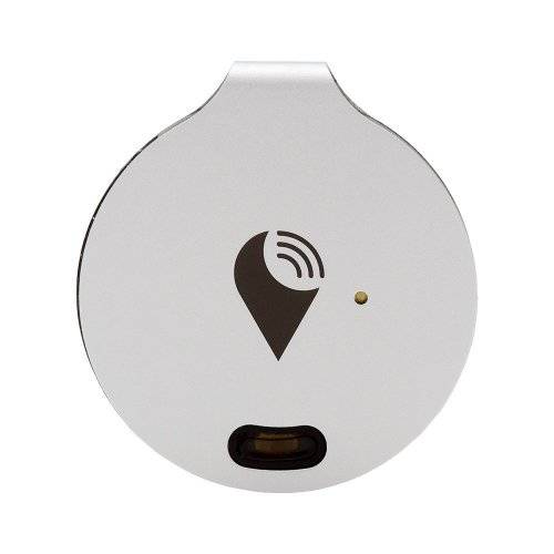 TrackR bravo - Bluetooth Tracking Device. Key Tracker. Phone Finder. Wallet Locator. Gen2 - Silver