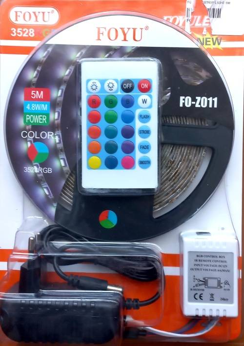 5M RGB LED LIGHT STRIP WITH REMOTE