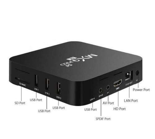 Android 10.1 MXQ Pro 4K 5G 4K HDR Ultra-HD TV Boxi