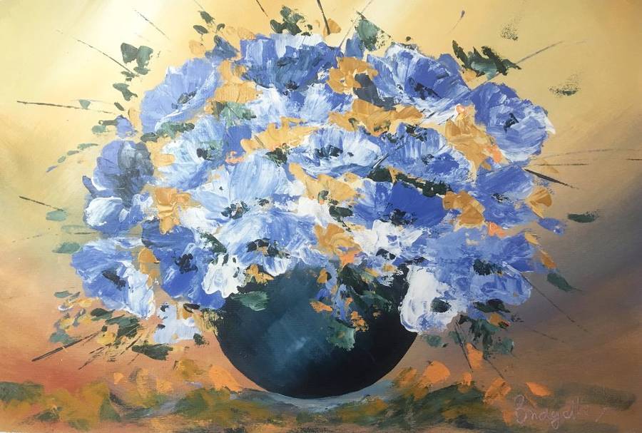 SA artist Bridgette Allan - original painting on canvas