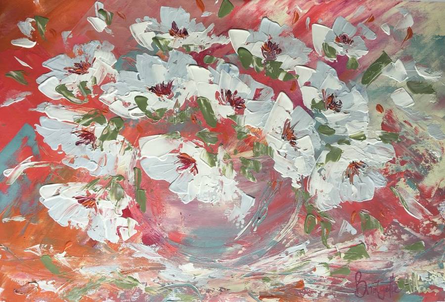 SA artist Bridgette Allan - original painting on canvas
