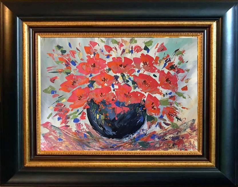SA artist Bridgette Allan - original painting on canvas