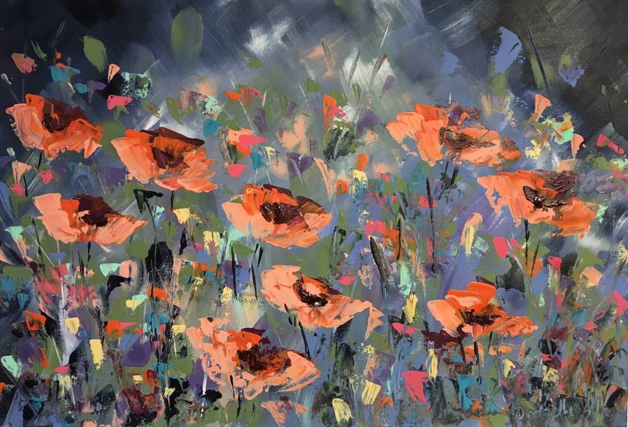 SA artist Bridgette Allan - original painting on canvas