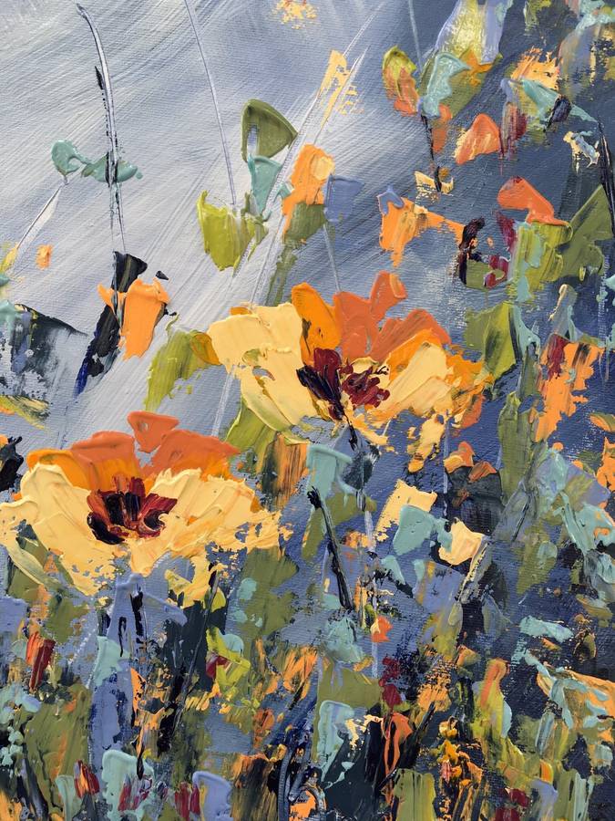 SA artist Bridgette Allan - original painting on canvas