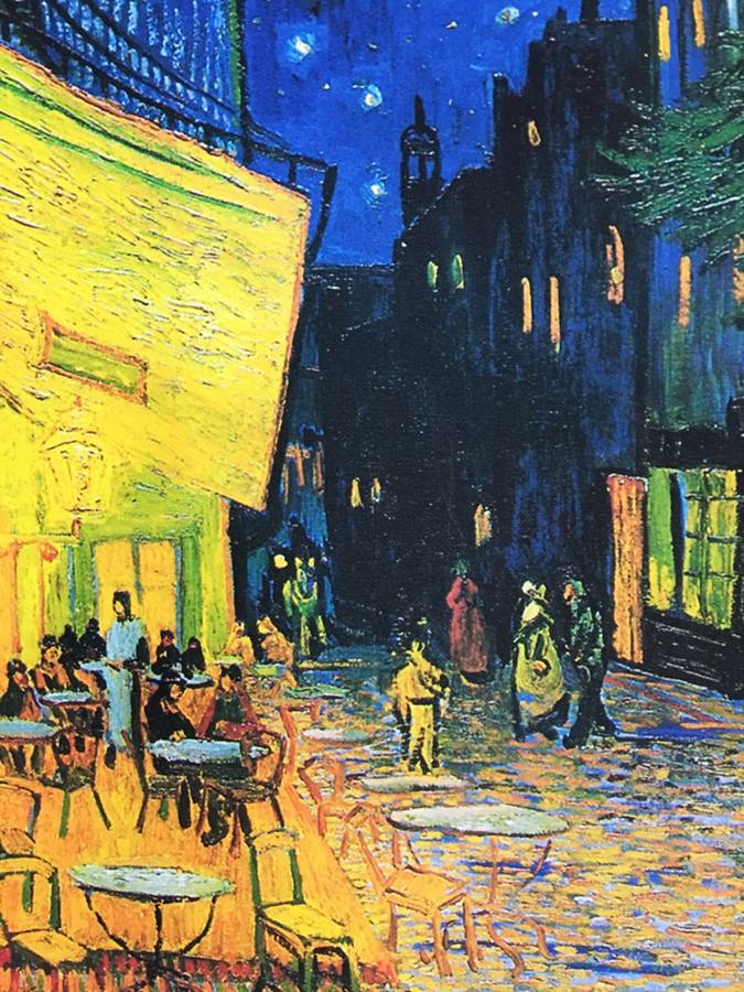 Giclee print on canvas