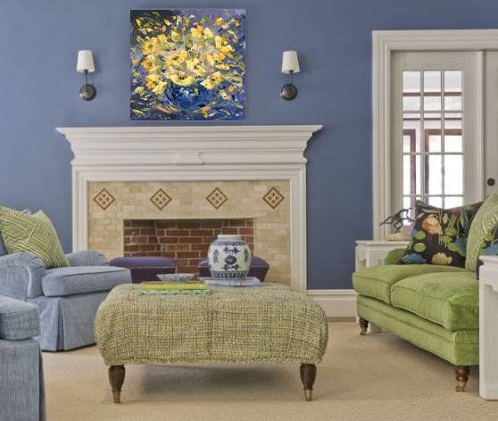 SA artist Bridgette Allan - original painting on stretched canvas