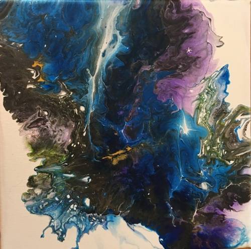 Original Art ABSTRACT Bridgette Allan