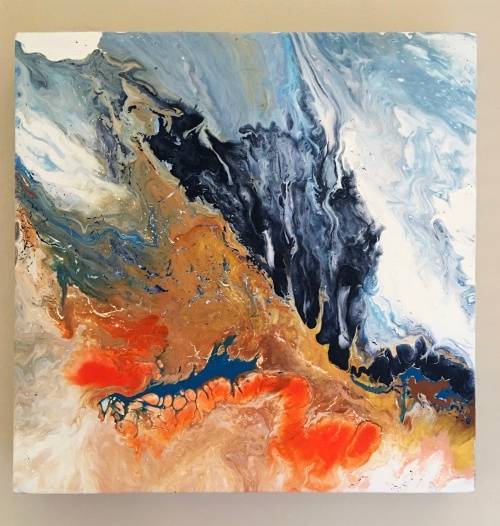 Original Art ABSTRACT Bridgette Allan