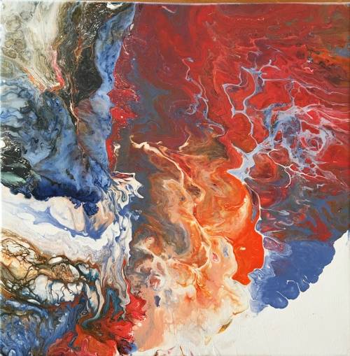Original Art ABSTRACT Bridgette Allan