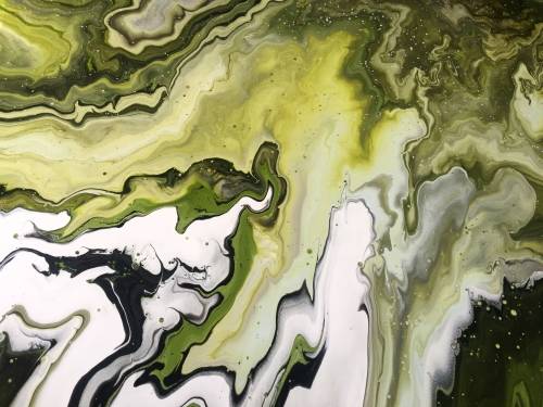 Original Art ABSTRACT Bridgette Allan