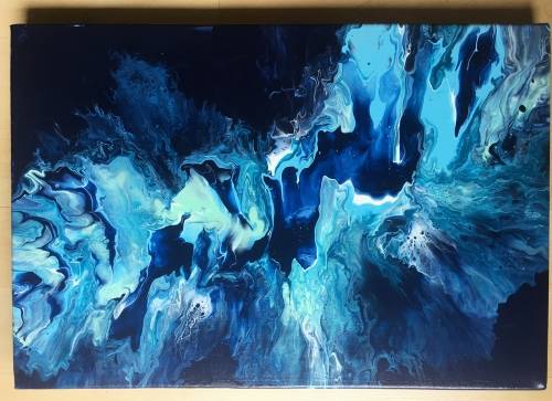 Original Art ABSTRACT Bridgette Allan