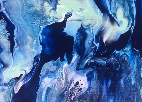 Original Art ABSTRACT Bridgette Allan