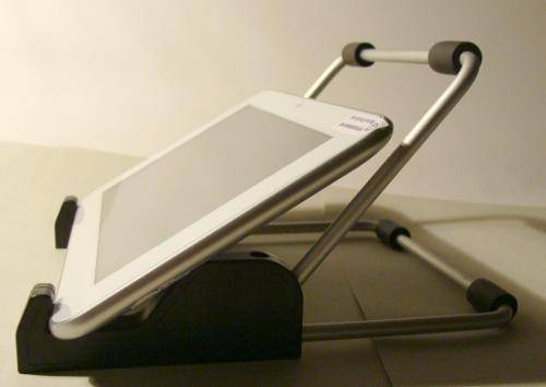Adjustable aluminium stand for 7 and 10 inch tablets