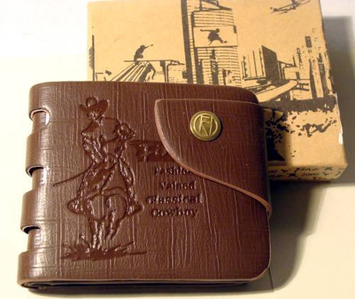 Beautiful Genuine Leather Men's Wallet -  BROWN ... INCLUDES gift box