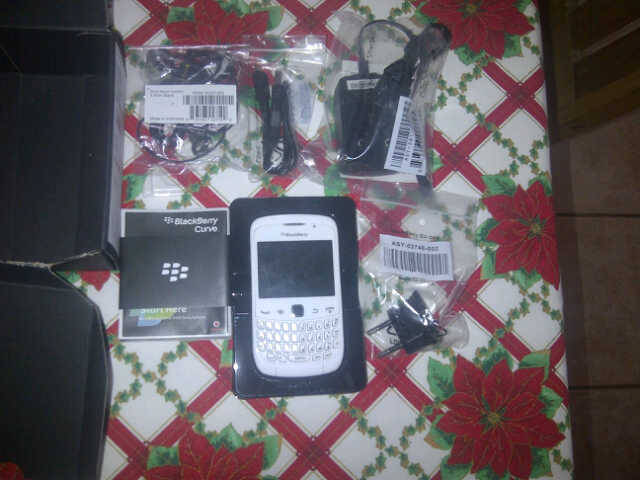 Blackberry 9300 Curve - White