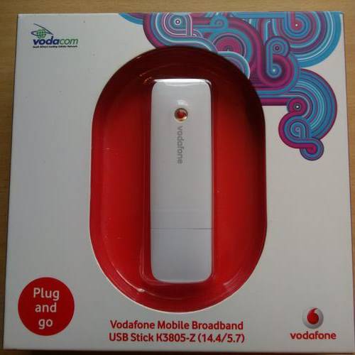 Vodafone (Vodacom) Mobile Broadband USB Stick K3805-Z Modem (14.4 / 5.7)