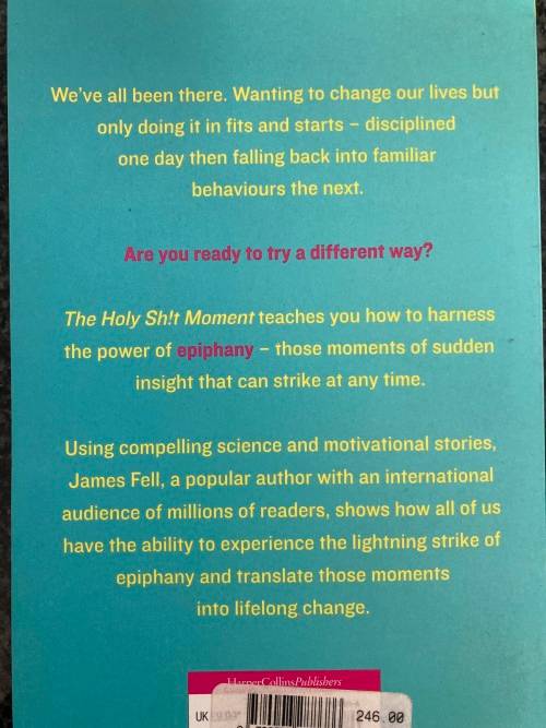 The Holy Sh!t Moment by James Fell