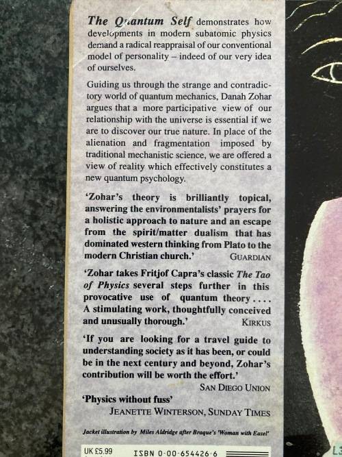 The Quantum Self by Danah Zohar