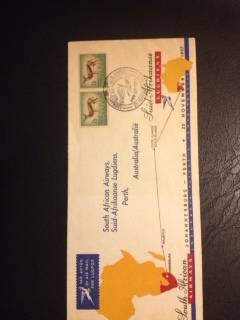 Very First SAA Flight Cover!