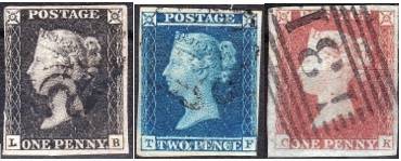 Once in a lifetime auction Penny Black, Blue & Red