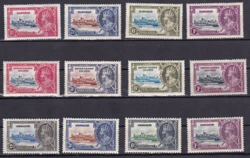 KG V SILVER JUBILEE - 1935 BULKLOT!