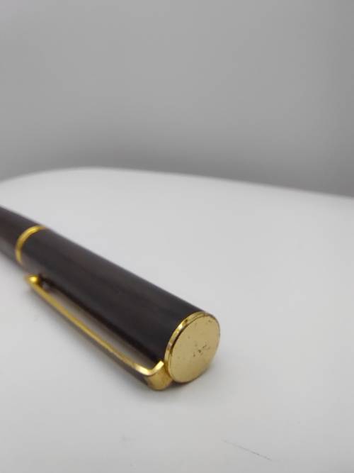 Vintage black and gold ballpoint pen