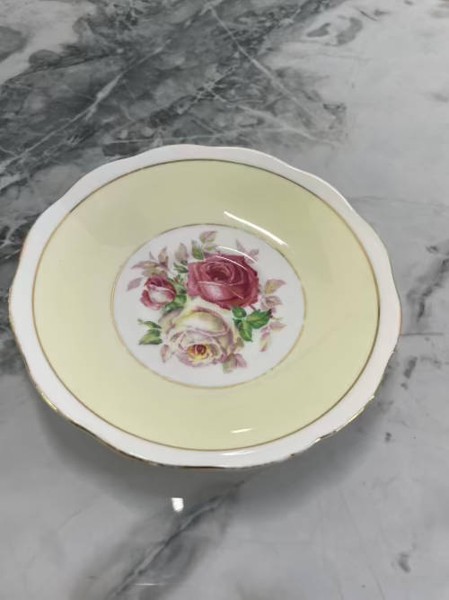 Vintage ROYAL ALBERT bone china saucer bowl